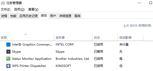 減少啟動項