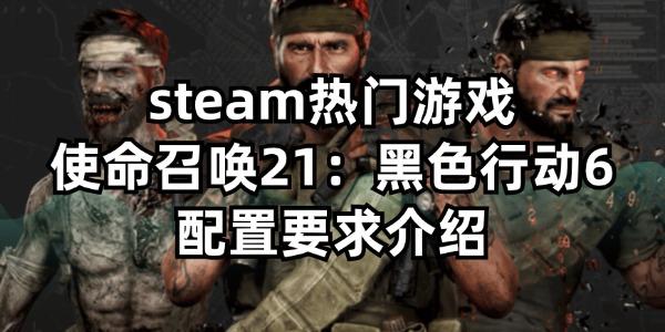 steam熱門游戲使命召喚21：黑色行動6配置要求介紹